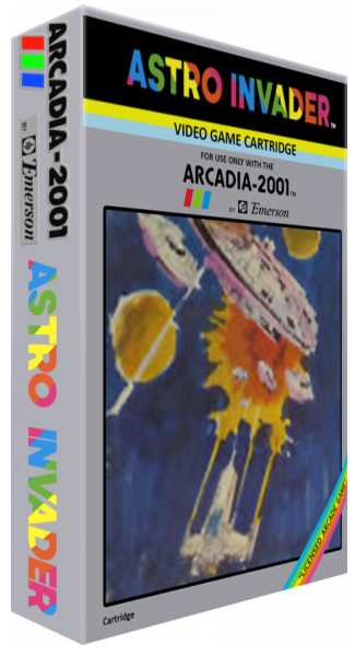 Astro Invader — box-3D (US)