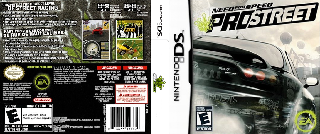 Need For Speed Prostreet — box-texture (US)