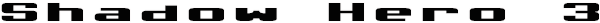 Shadow Hero 3 — wheel (CUS)