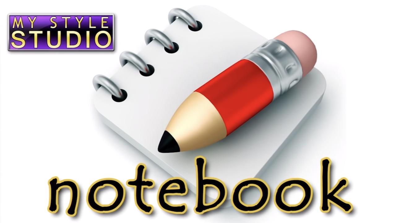 My Style Studio - Notebook — sstitle (WOR)