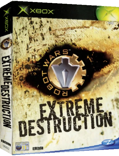 Robot Wars - Extreme Destruction — box-3D (UK)