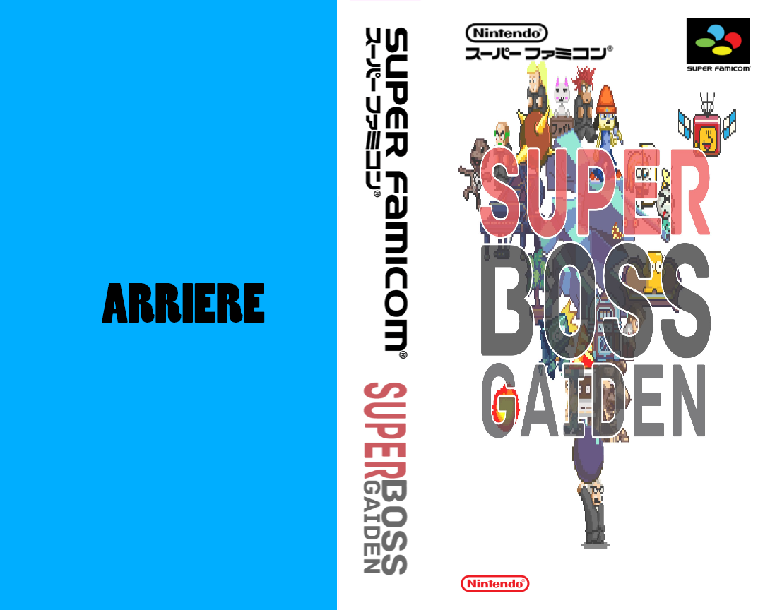 Super Boss Gaiden — box-texture (JP)