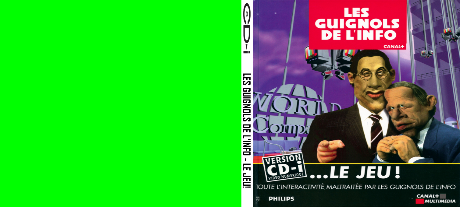 Guignols de l'Info, Les - Le jeu! — box-texture (FR)