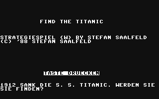 Find the Titanic — sstitle (DE)