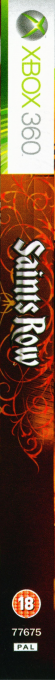 Saints Row — box-2D-side (UK)