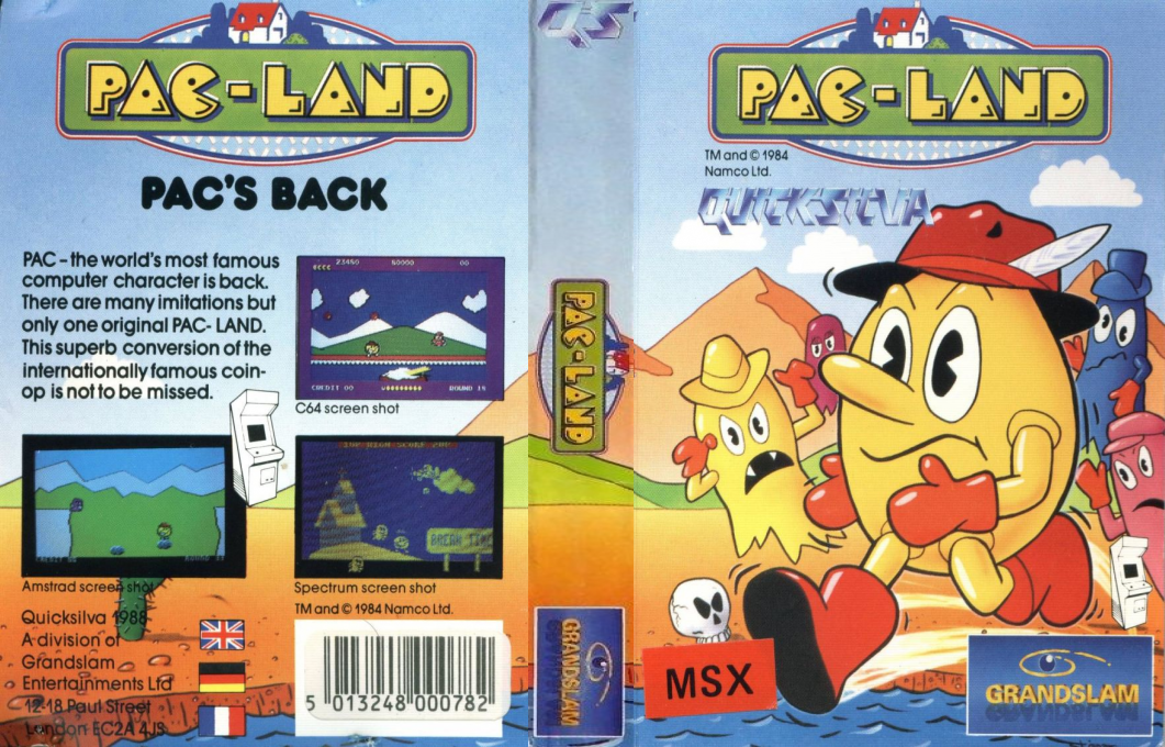 Pac-land — box-texture (EU)