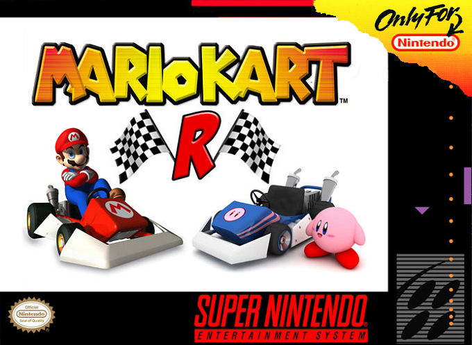 Super Mario Kart - Mario Kart R box art