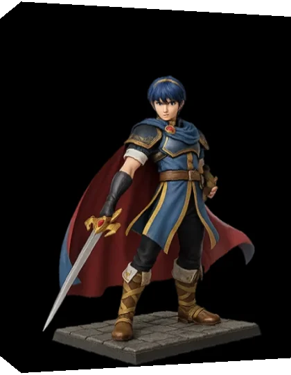 Fire Emblem - Shin Monshou no Nazo - Hikari to Kage no Eiyuu — box-3D (JP)