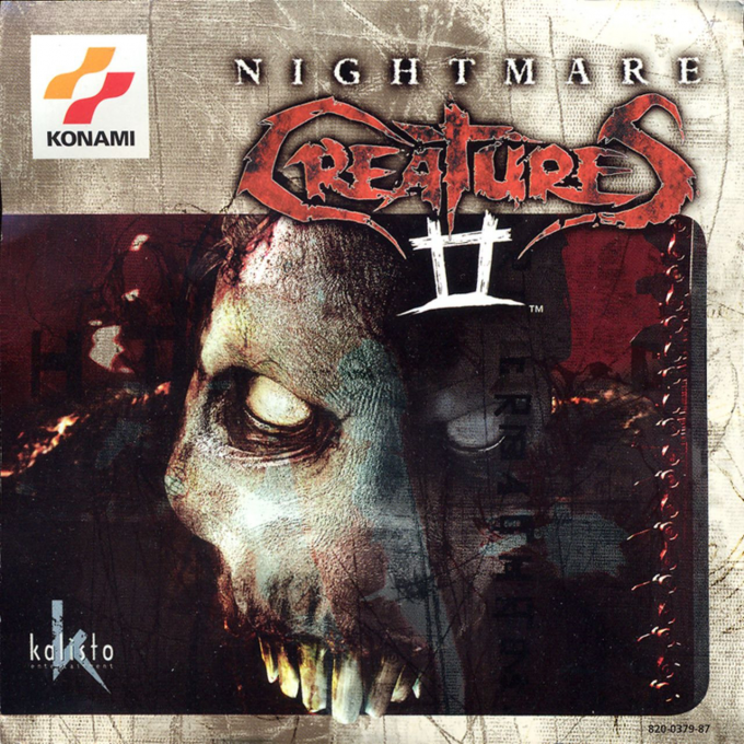Nightmare Creatures 2 — box-2D (EU)