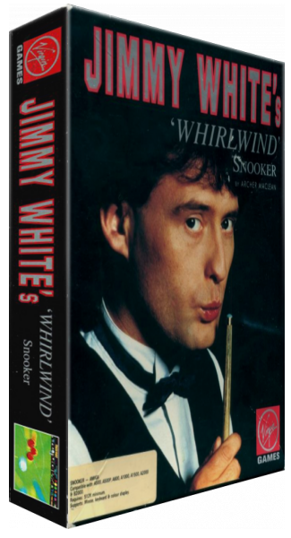 Jimmy White's Whirlwind Snooker — box-3D (EU)