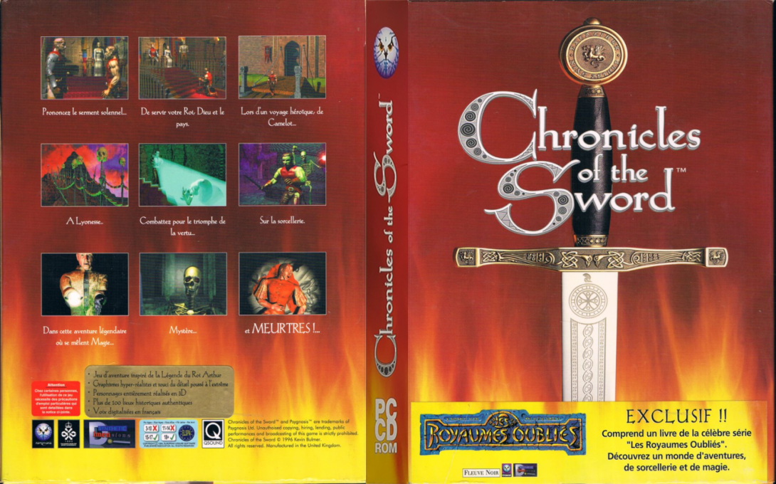 Chronicles Of The Sword — box-texture (FR)