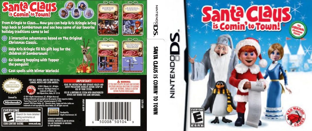 Santa Claus is Comin' to Town — box-texture (US)