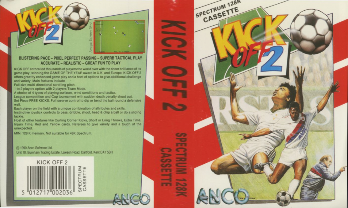 Kick Off 2 — box-texture (EU)