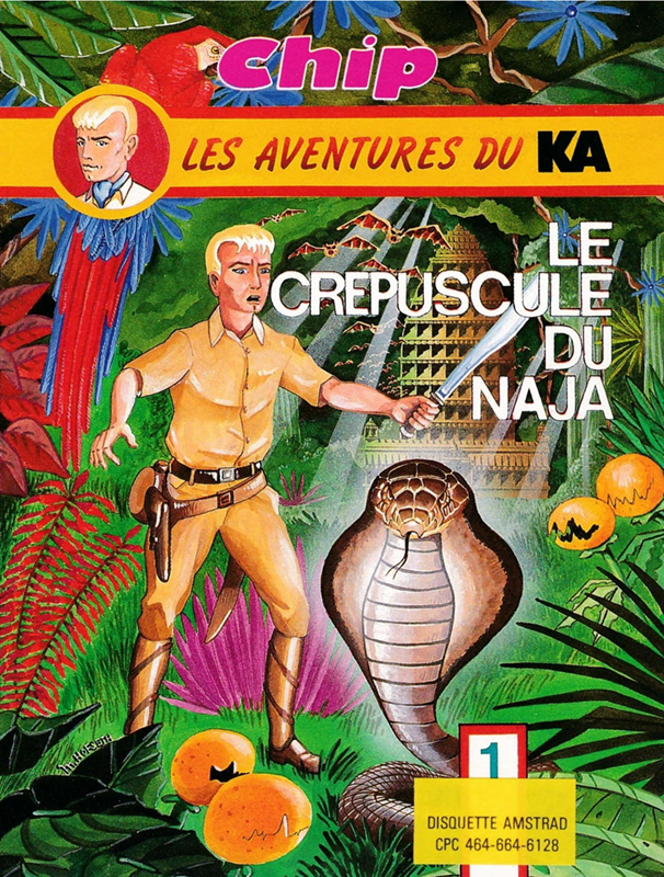Crépuscule Du Naja, Le box art