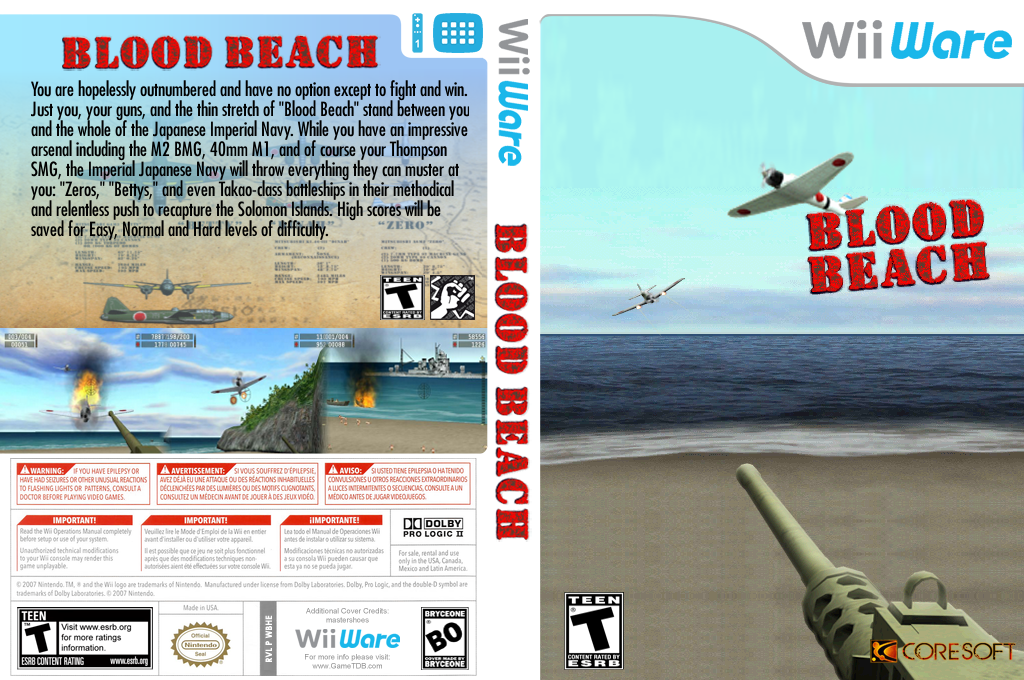 Blood Beach — box-texture (US)