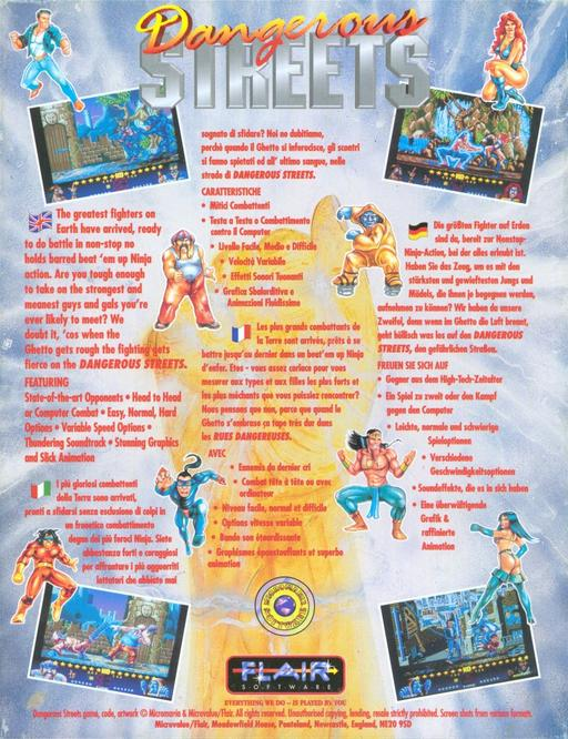 Dangerous Streets — box-2D-back (EU)