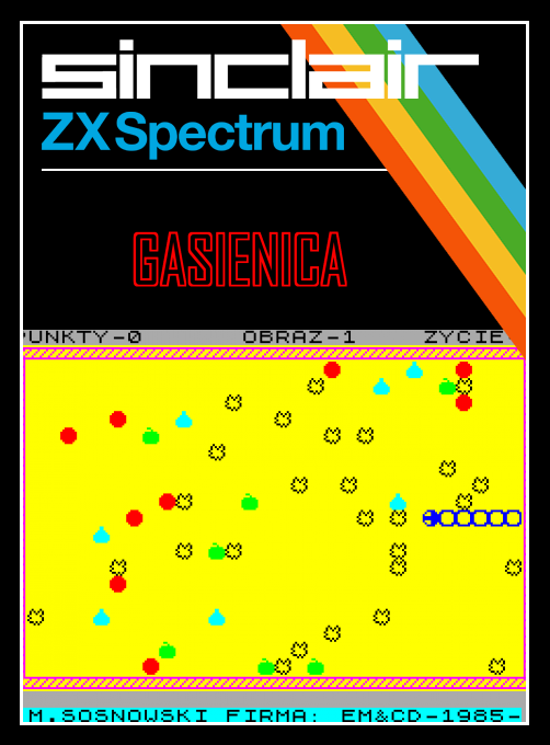 Gasienica box art
