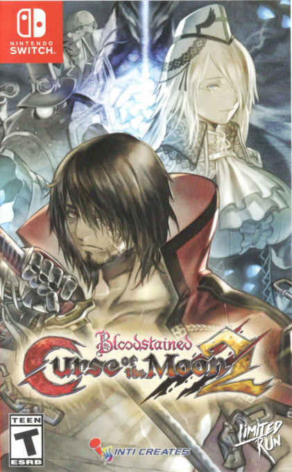 Bloodstained - Curse of the Moon 2 box art