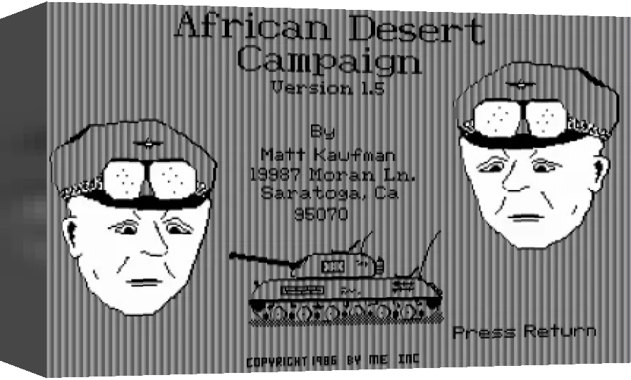 African Desert Campaign — box-3D (WOR)