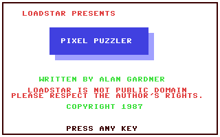 Pixel Puzzler #36 — sstitle (WOR)