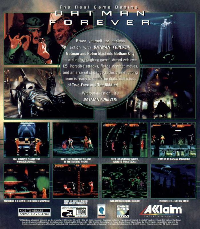 Batman Forever — box-2D-back (US)