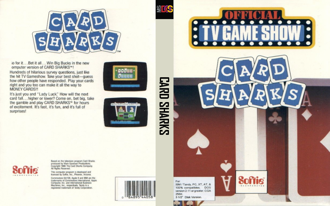 Card Sharks — box-texture (US)