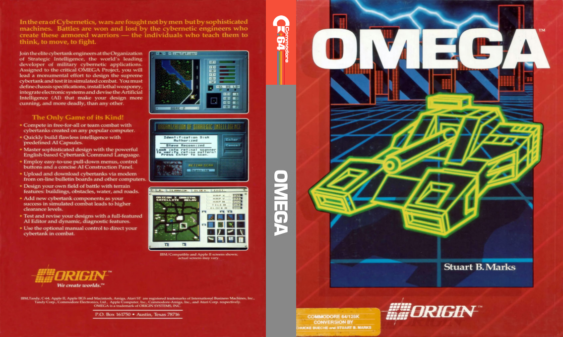 Omega : Neural Cybertank Design & Simulation — box-texture (US)