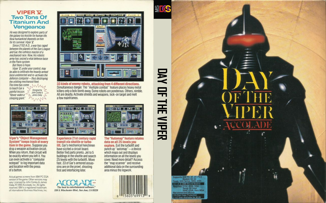 Day Of The Viper — box-texture (US)