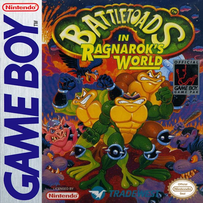 Battletoads in Ragnarok's World box art