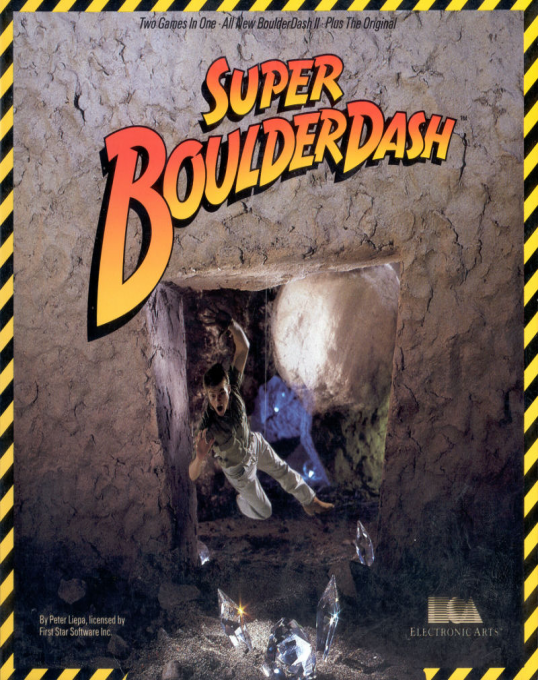 Super Boulder Dash box art