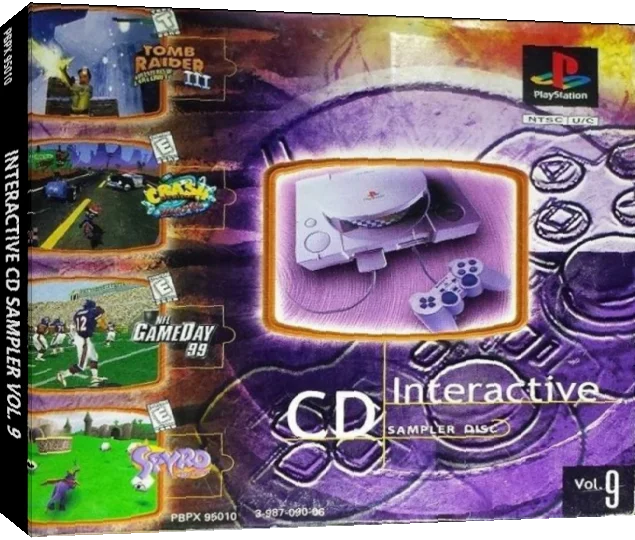 Interactive CD Sampler Disc Vol. 9 — box-3D (US)