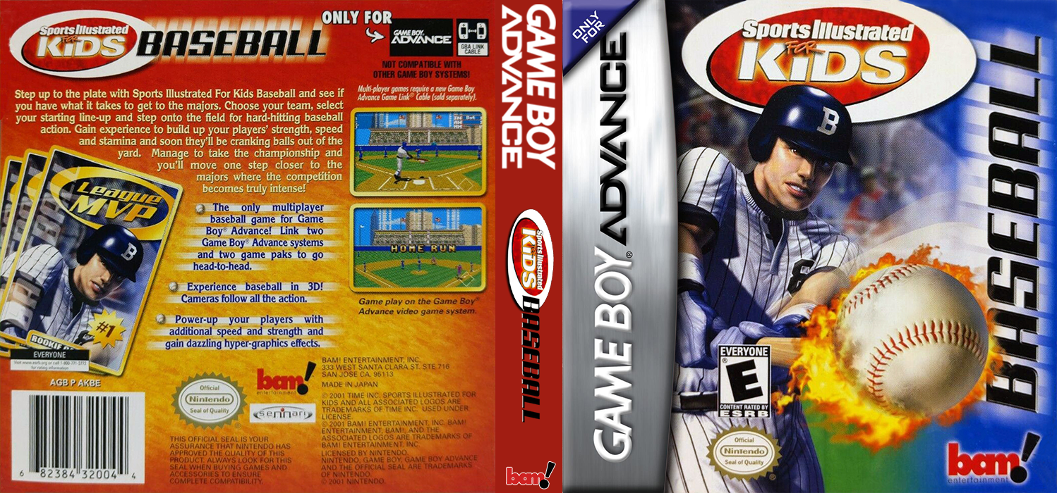 Sports Illustrated for Kids - Baseball — box-texture (US)
