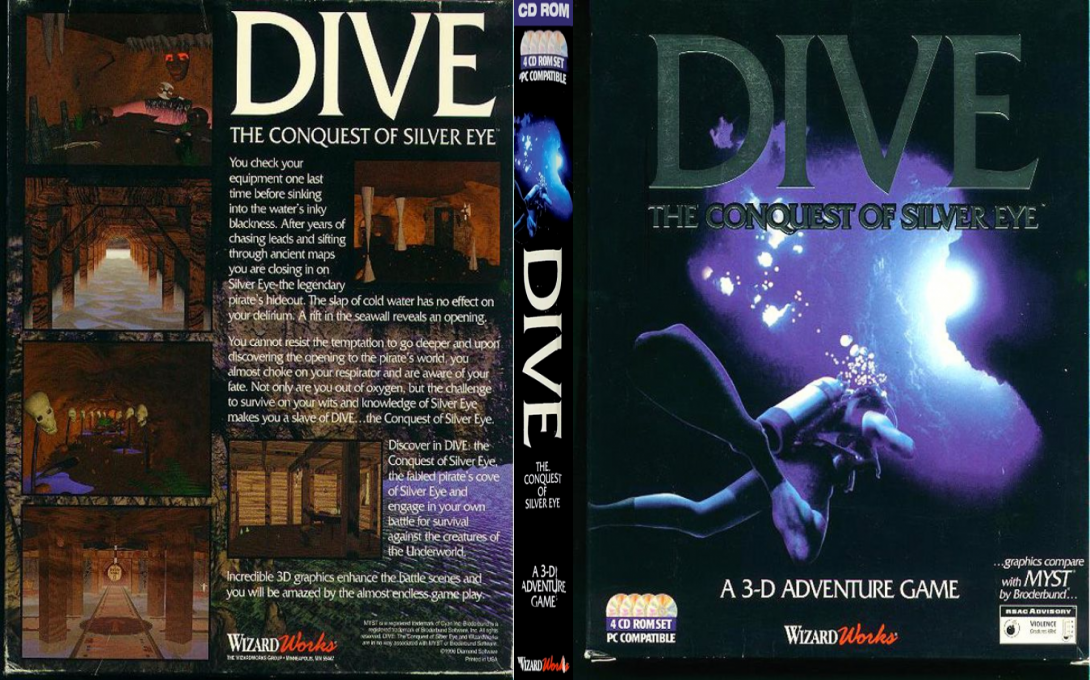 Dive - The Conquest Of Silver Eye — box-texture (US)