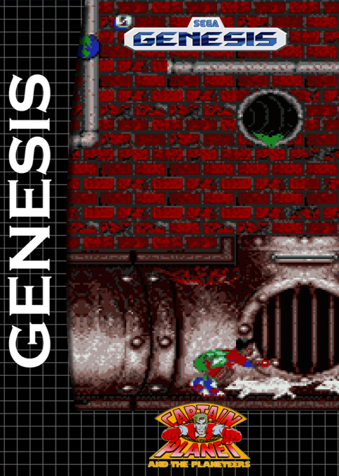 Captain Planet And The Planeteers — box-2D (SS)