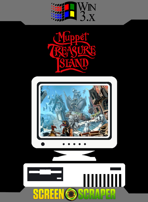 Muppet Treasure Island — box-2D (SS)