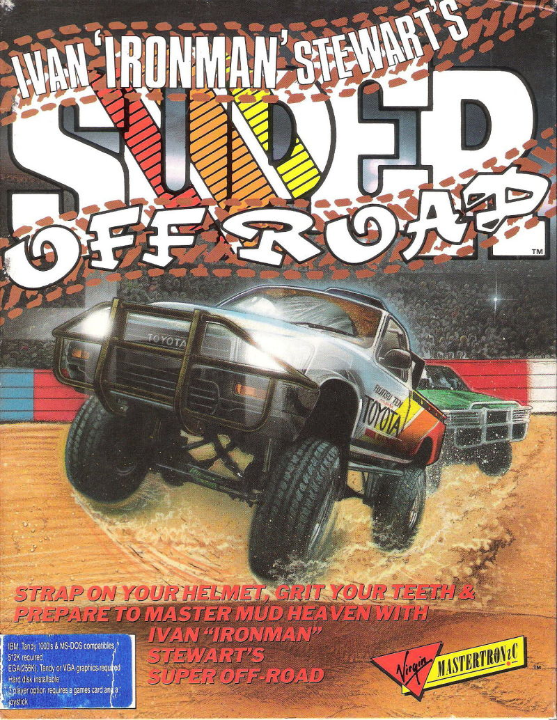 Ivan Ironman Stewart's Super Off Road box art