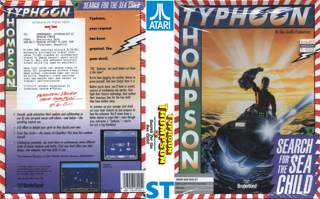Typhoon Thompson in Search for the Sea Child — box-texture (US)