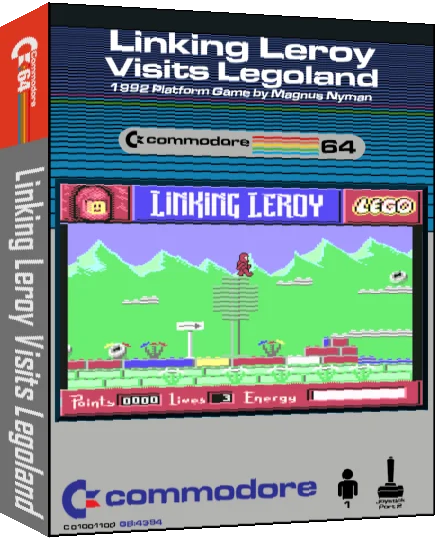 Linking Leroy Visits Legoland — box-3D (CUS)