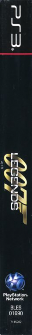 007 Legends — box-2D-side (FR)