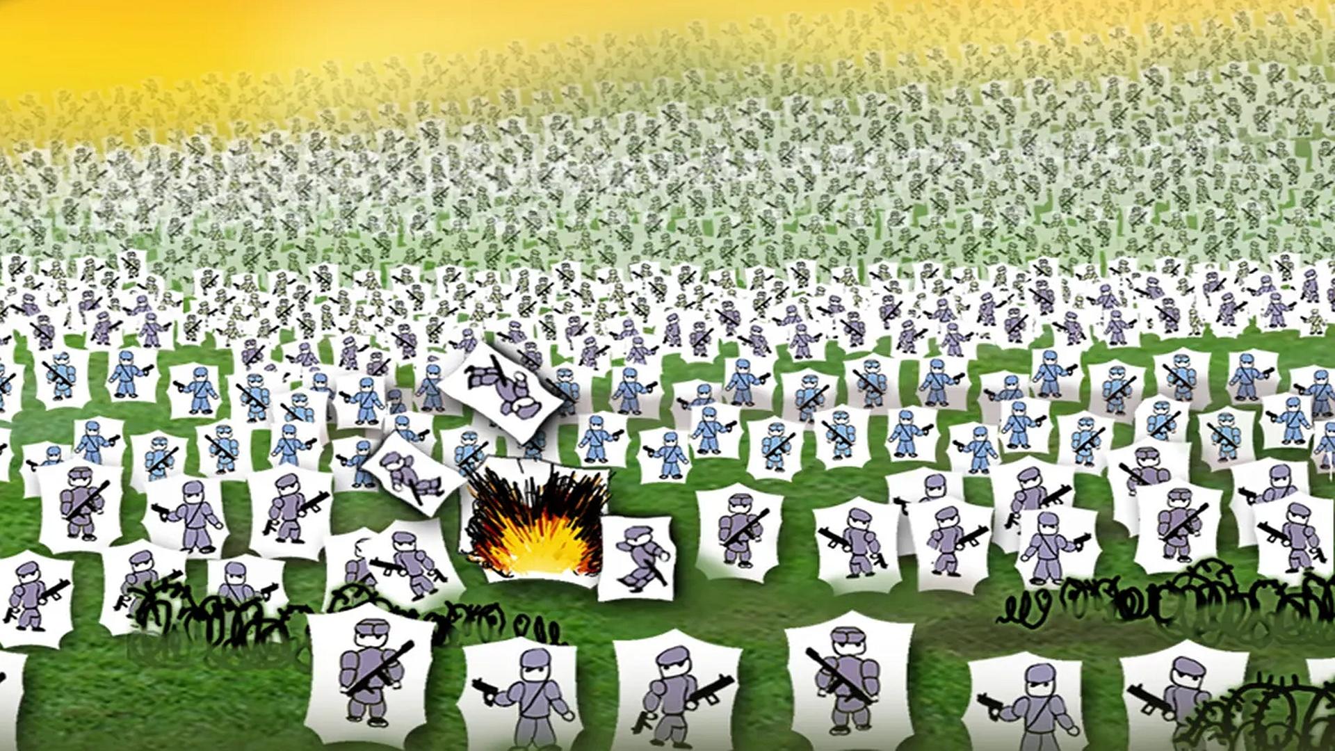 Paper Wars - Cannon Fodder — fanart