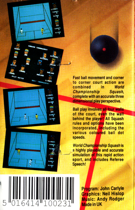 World Championship Squash — box-2D-back (EU)