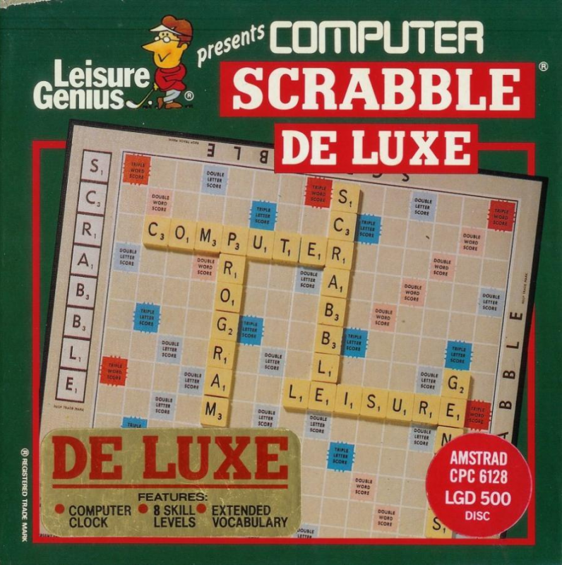 Computer Scrabble Deluxe box art