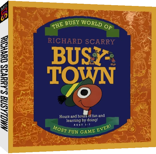 Richard Scarry's Busytown — box-3D (CUS)