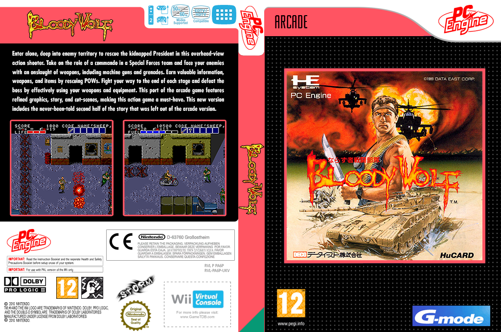 Bloody Wolf — box-texture (EU)