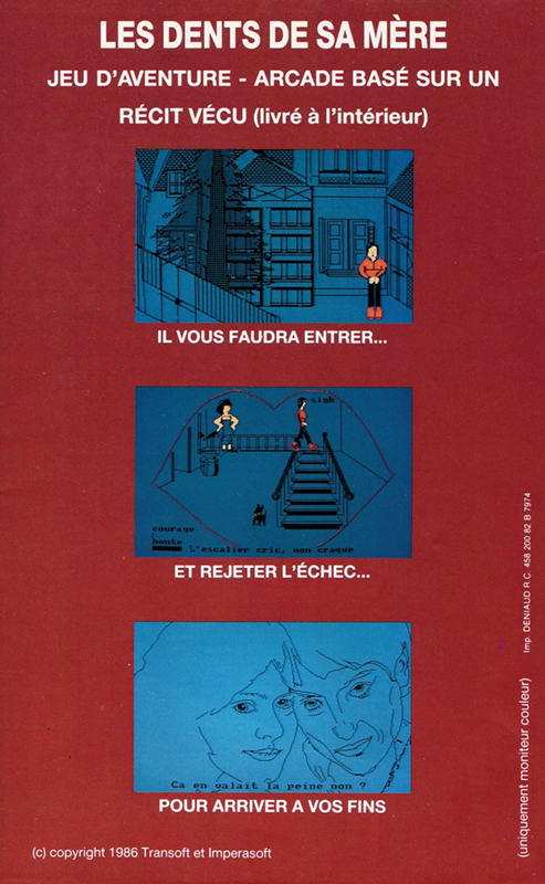 Dents De Sa Mère, Les — box-2D-back (FR)