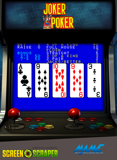 Bonanza Enterprises' Joker Poker box art