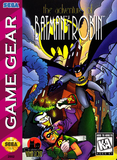 Adventures Of Batman And Robin, The box art