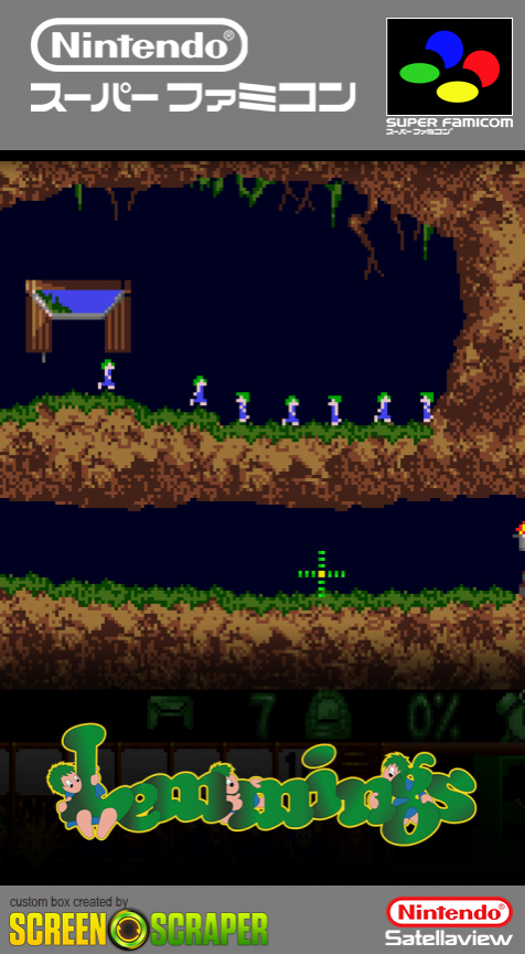 Lemmings box art