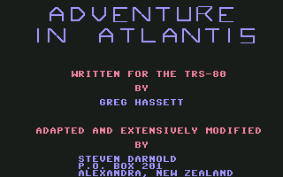 Adventure in Atlantis — sstitle (WOR)