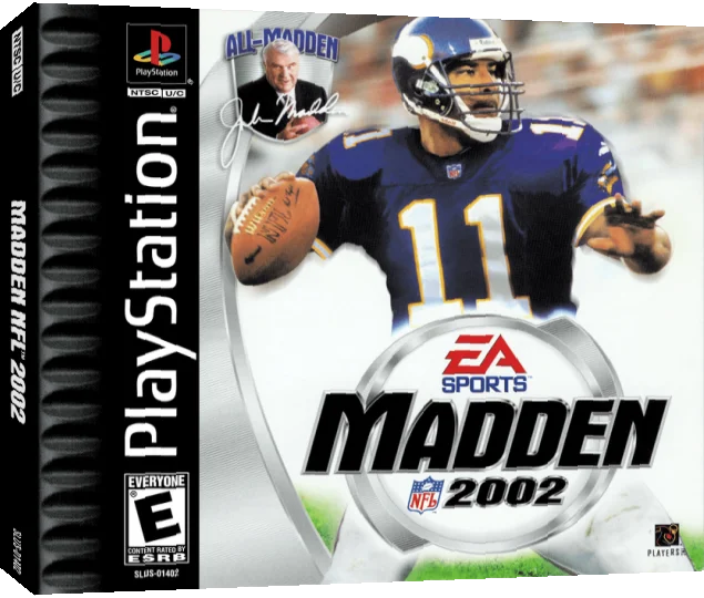 Madden NFL 2002 — box-3D (US)